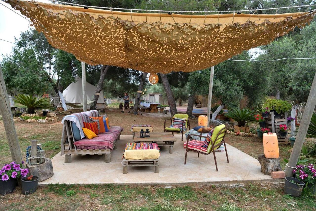 הוילה Glamping At A Lovely Tent In Skiaxtro- מרתופוליס מראה חיצוני תמונה