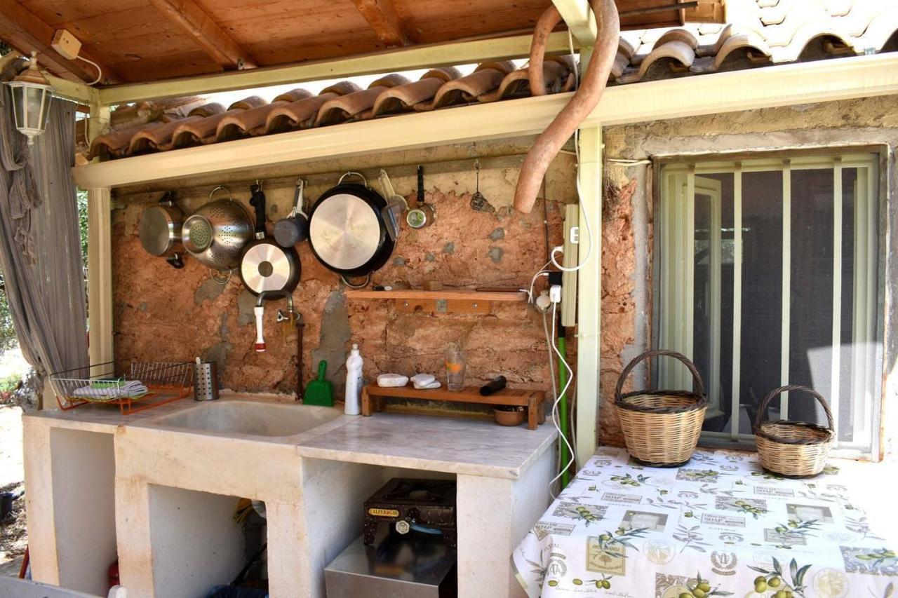 הוילה Glamping At A Lovely Tent In Skiaxtro- מרתופוליס מראה חיצוני תמונה