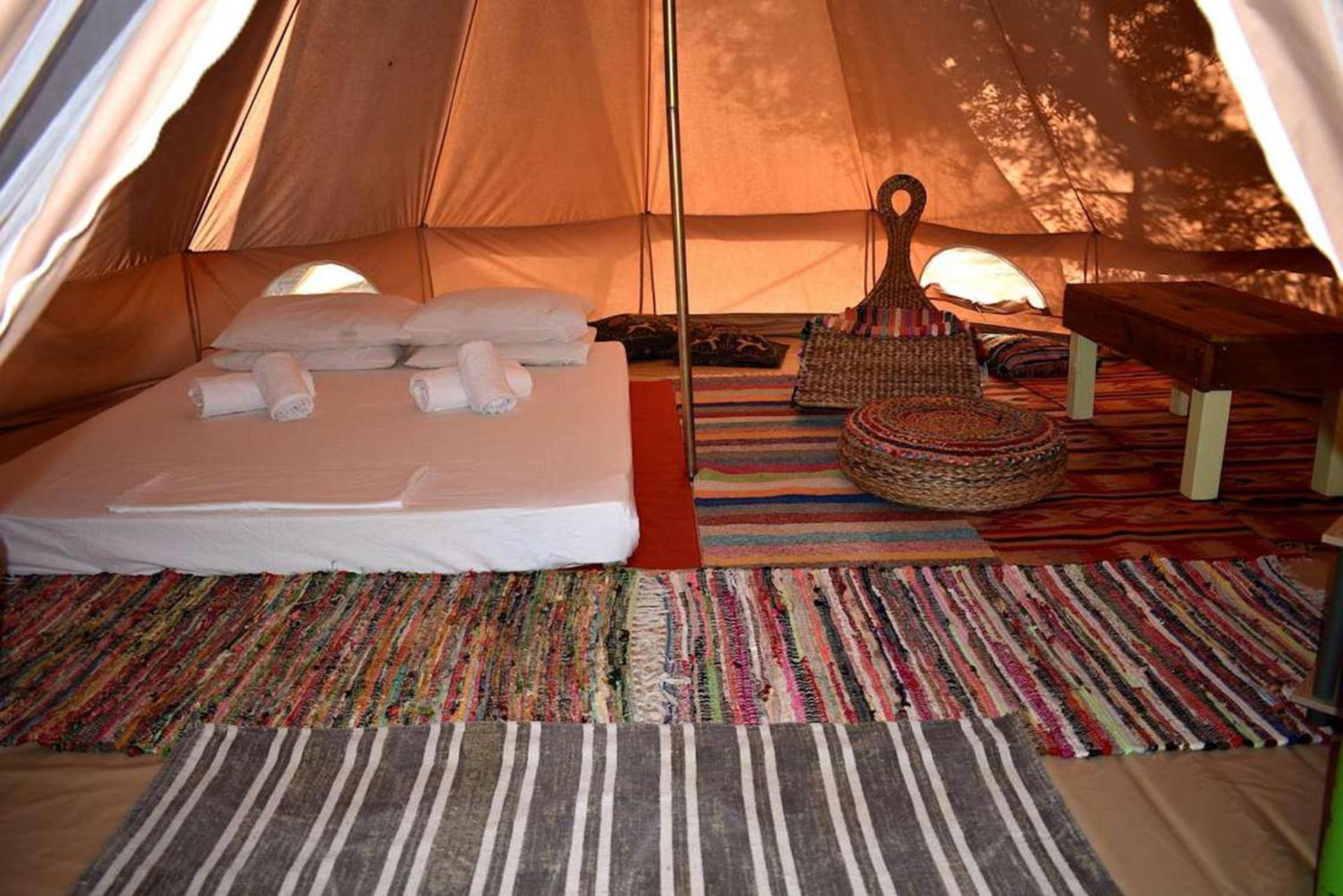 הוילה Glamping At A Lovely Tent In Skiaxtro- מרתופוליס מראה חיצוני תמונה
